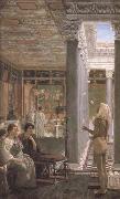 Alma-Tadema, Sir Lawrence A Juggler (mk23) oil painting on canvas